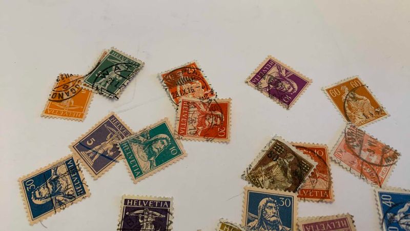 Photo 1 of SWITZERLAND 1909 STAMPS