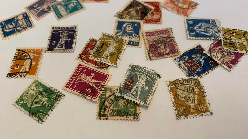 Photo 1 of SWITZERLAND 1909 STAMPS