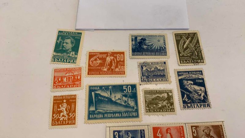 Photo 1 of BULGARIA 1940’S STAMPS