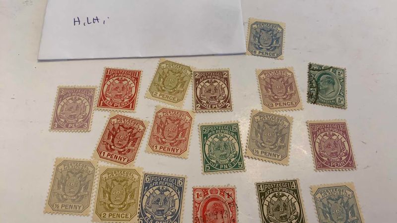 Photo 1 of TRANSVAAL 1880 COAT OF ARMS STAMPS
