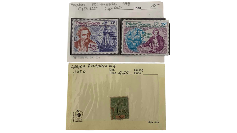 Photo 1 of FRENCH POLYNESIA STAMPS