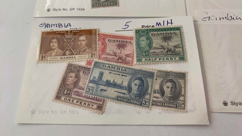 Photo 1 of GAMBIA STAMPS