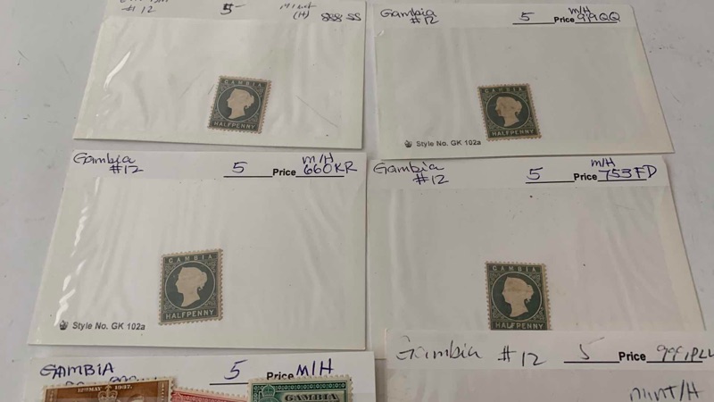 Photo 1 of GAMBIA STAMPS