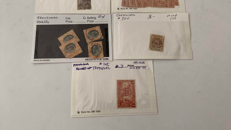 Photo 1 of TRANSVAAL STAMPS