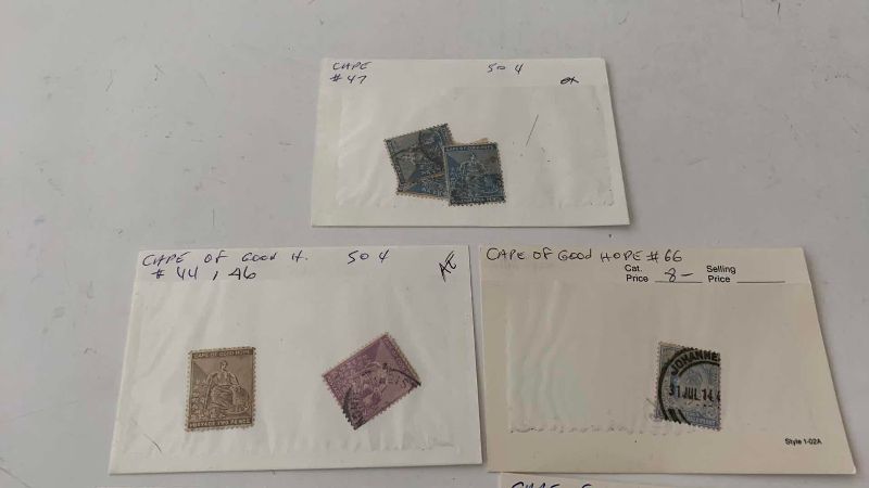 Photo 1 of CAPE OF GOOD HOPE STAMPS