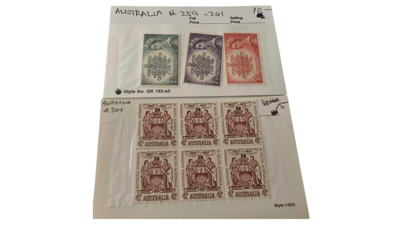 Photo 1 of AUSTRALIA STAMPS