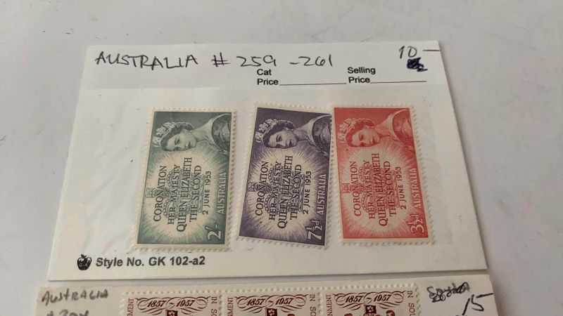 Photo 1 of AUSTRALIA STAMPS