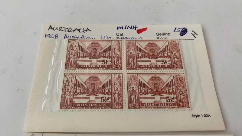 Photo 1 of AUSTRALIA STAMPS