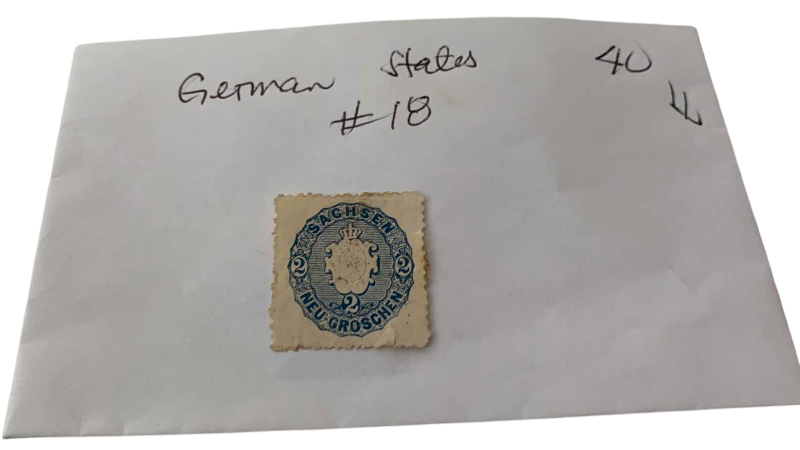 Photo 1 of GERMAN STATE STAMP