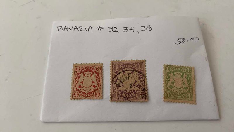 Photo 1 of BAVARIA STAMPS