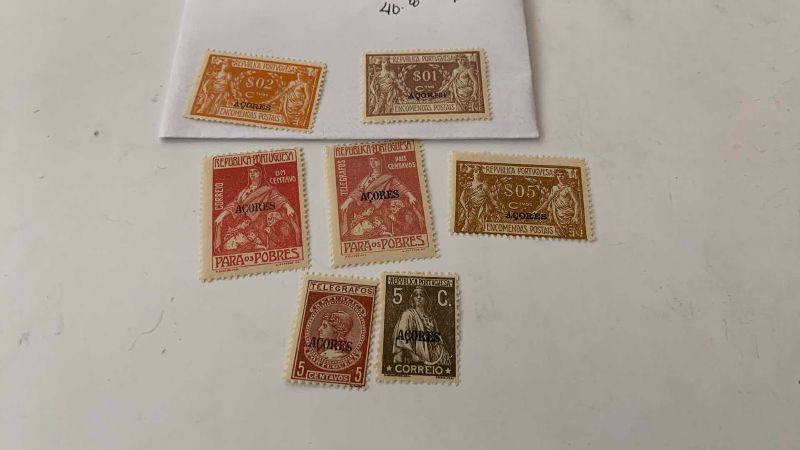 Photo 1 of PORTUGUESE STAMPS AZORES