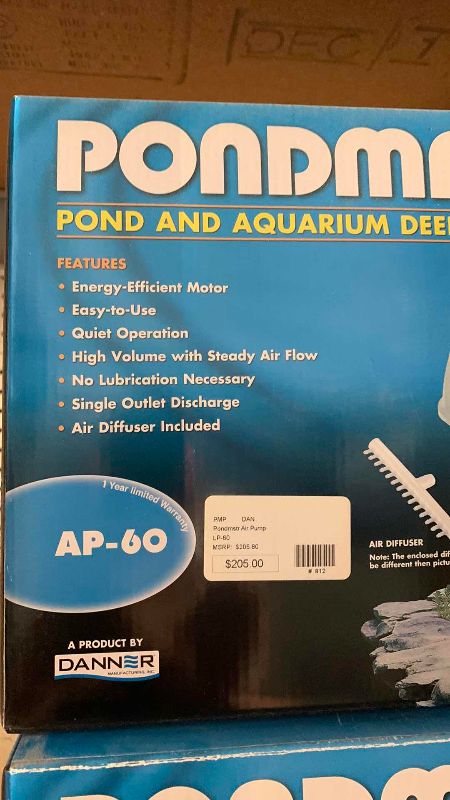 View 4 of PONDMASTER DEEP WATER AIR PUMP MODEL AP 60