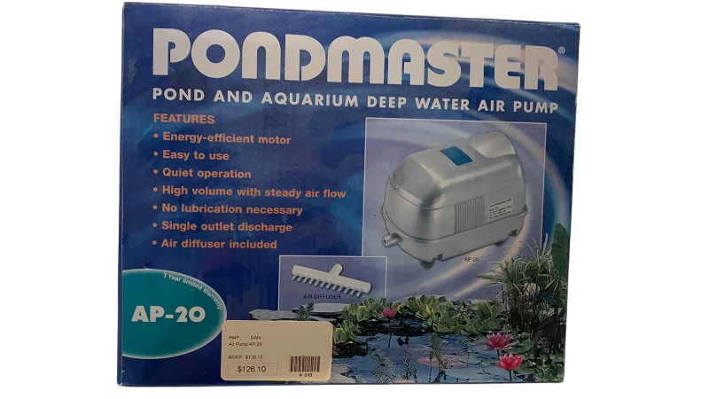 View 1 of PONDMASTER DEEP WATER, AIR PUMP MODEL AP 20