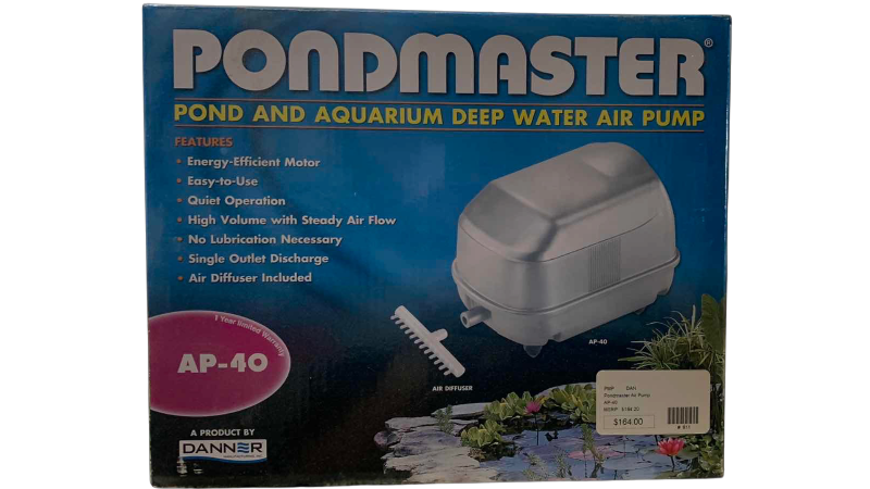 View 1 of PONDMASTER DEEP WATER AIR PUMP MODEL AP 40