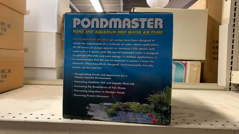 View 2 of PONDMASTER, DEEP WATER, AIR PUMP MODEL AP 100