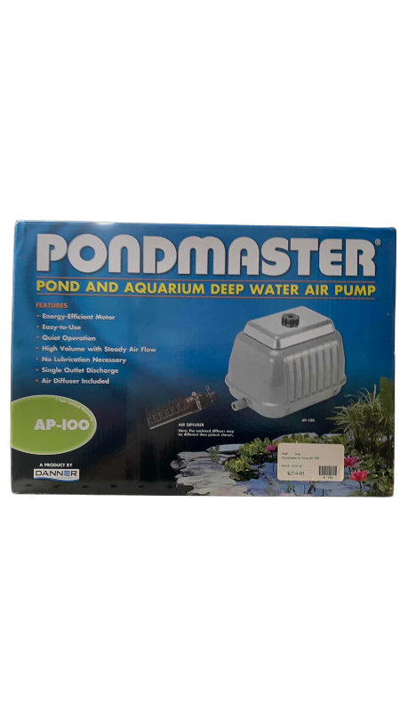 View 1 of PONDMASTER, DEEP WATER, AIR PUMP MODEL AP 100