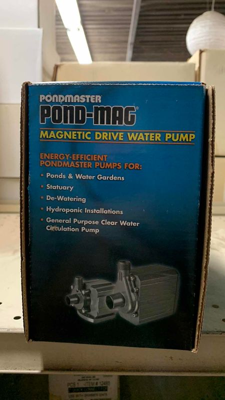 View 2 of PONDMASTER POND-MAG MAGNETIC DRIVE WATER PUMP MODEL SEVEN 700 GPH