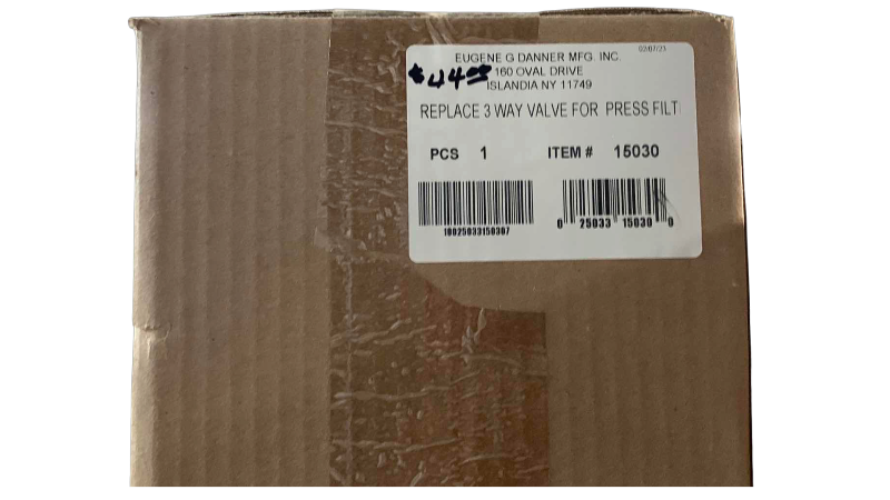 View 1 of REPLACE THREE-WAY VALVE FOR PRESS FILTER ITEM NUMBER 15030