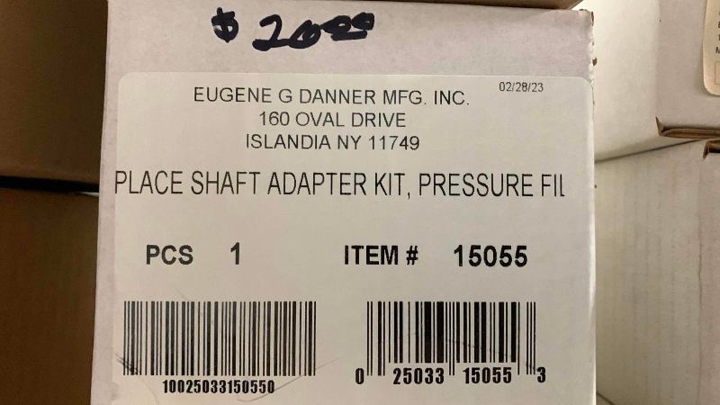 View 2 of TWO PLACE SHAFT ADAPTER KIT ITEM 15055