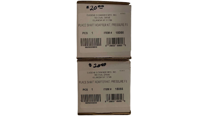View 1 of TWO PLACE SHAFT ADAPTER KIT ITEM 15055