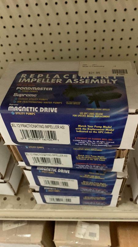 View 2 of FOUR PONDMASTER REPLACEMENT IMPELLER ASSEMBLIES MODEL 12
