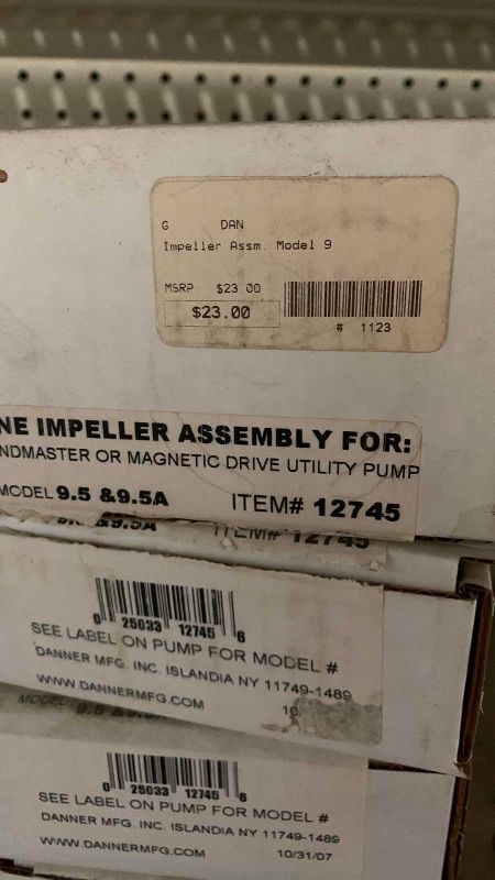 View 2 of FOUR PONDMASTER IMPELLER ASSEMBLIES MODEL NINE