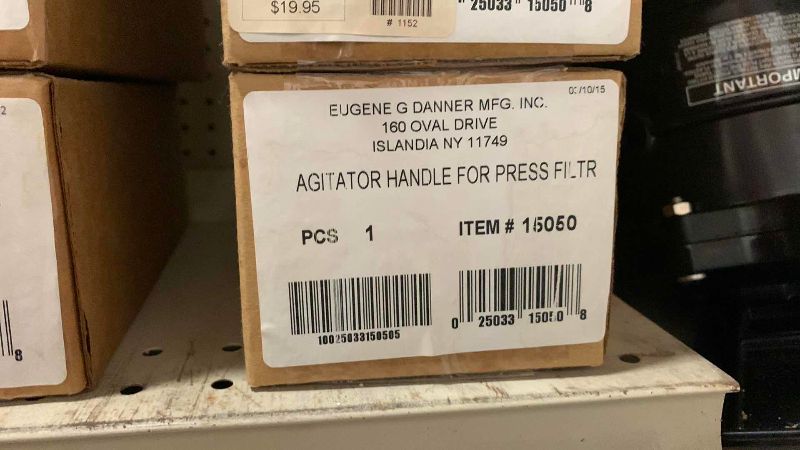 View 2 of $60 THREE AGITATOR HANDLE FOR PRESS FILTERS ITEM 15050