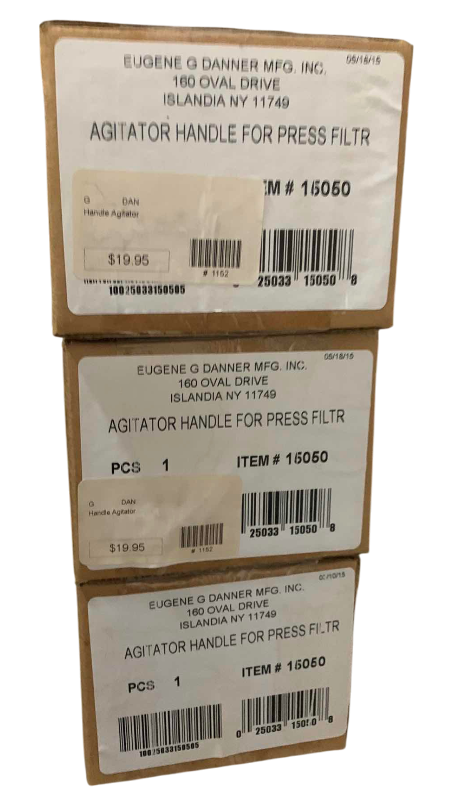 View 1 of $60 THREE AGITATOR HANDLE FOR PRESS FILTERS ITEM 15050