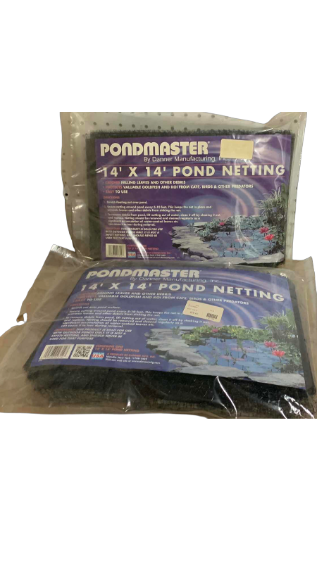 View 1 of TWO PONDMASTER POND NETTING 14‘ X 14‘