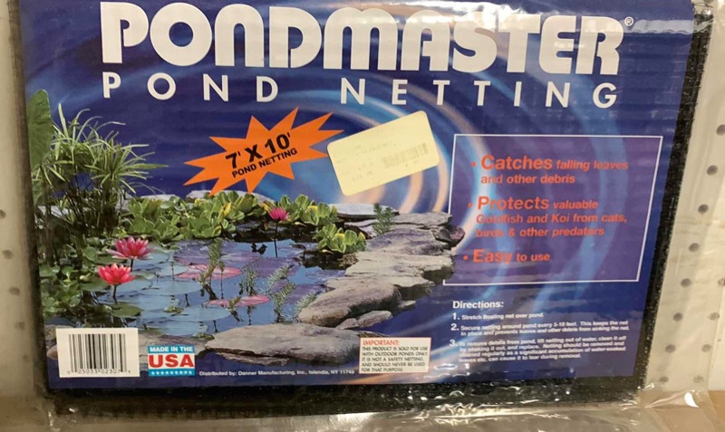 View 2 of $45 THREE PONDMASTER POND NETTING 7’ X 10’