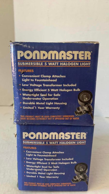 View 2 of PONDMASTER SUBMERSIBLE 5 W HALOGEN LIGHTS