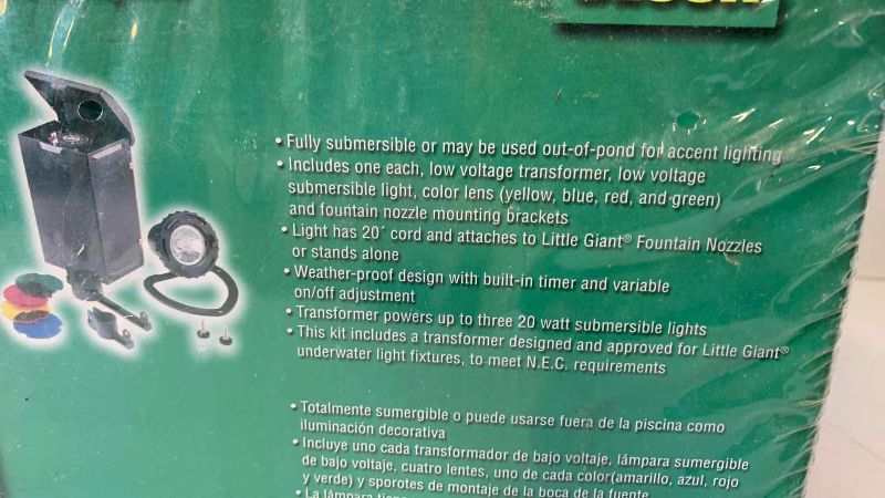 View 3 of POND WORKS SUBMERSIBLE POND LIGHT KIT