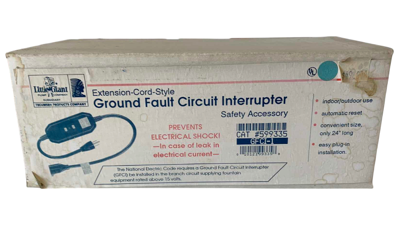 View 1 of GROUND FAULT, CIRCUIT INTERRUPTER EXTENSION CORD STYLE