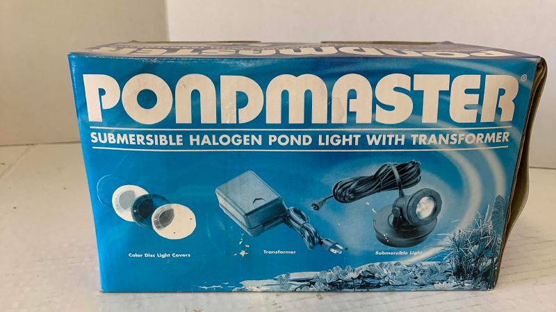 View 2 of PONDMASTER, SUBMERSIBLE, HALOGEN POND LIGHT WITH TRANSFORMER