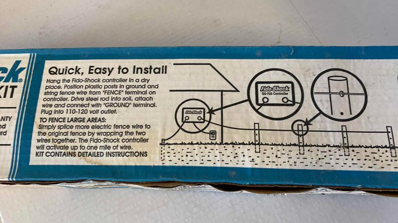 View 5 of FIDO SHOCK PET DETERRENT KIT MODEL SS-725RP