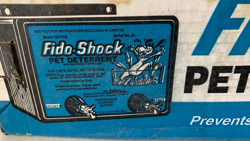 View 6 of FIDO SHOCK PET DETERRENT KIT MODEL SS-725RP