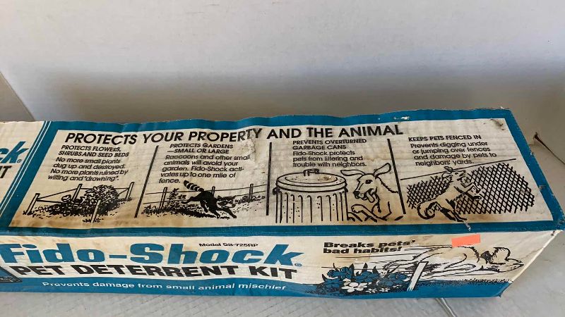 View 2 of FIDO SHOCK PET DETERRENT KIT MODEL SS-725RP