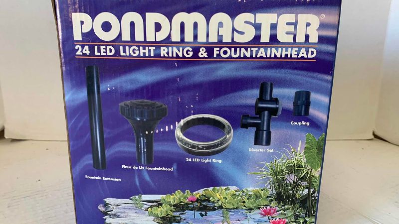 View 3 of PONDMASTER 24 LED LIGHT RING AND FOUNTAIN HEAD