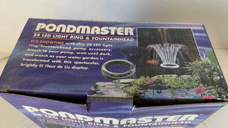 View 2 of PONDMASTER 24 LED LIGHT RING AND FOUNTAIN HEAD