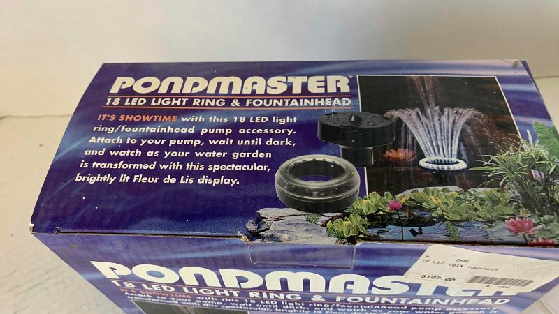 View 3 of PONDMASTER 18 LED LIGHTING AND FOUNTAIN HEAD