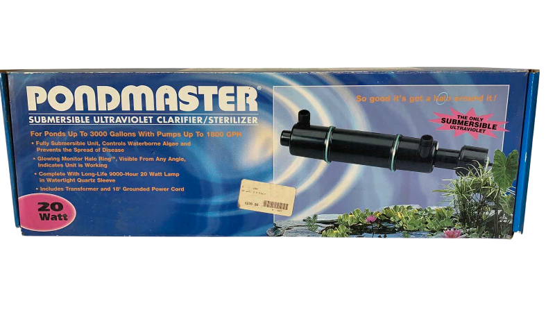 View 1 of POND MASTER SUBMERSIBLE ULTRAVIOLET CLARIFIER – STERILIZER 20 W