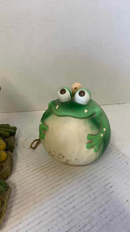 View 4 of RESIN FROGS TALLEST IS 8 1/2 INCHES