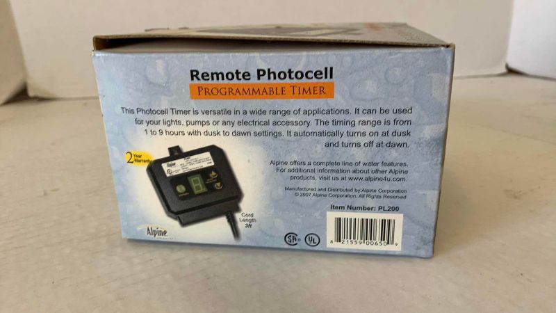 View 2 of REMOTE PHOTOCELL PROGRAMMABLE TIMER