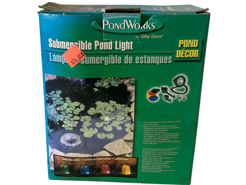 View 1 of POND WORKS SUBMERSIBLE POND LIGHT