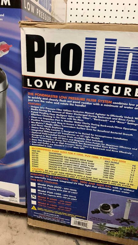 View 2 of PROLINE LOW PRESSURE FILTER SYSTEM