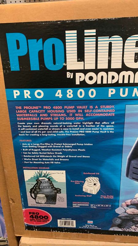 View 2 of PROLINE PRO 4800 PUMP VAULT