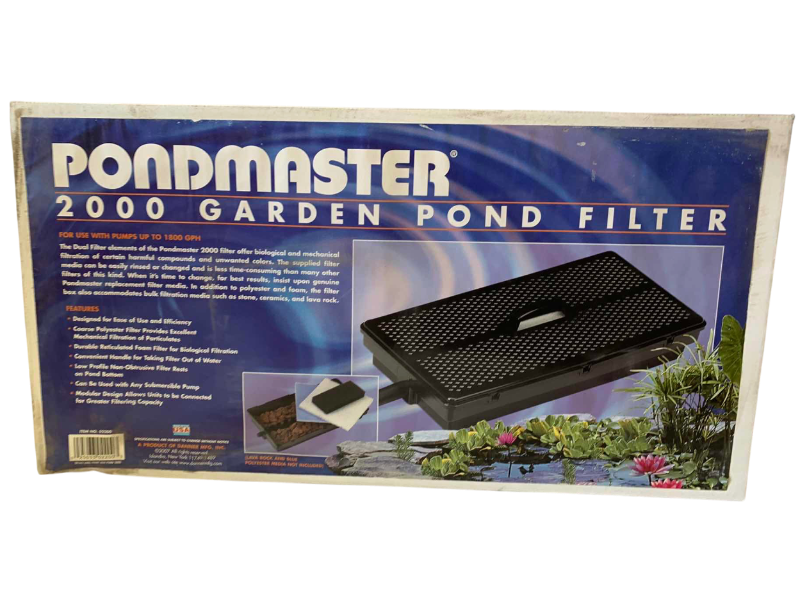 View 1 of POND MASTER 2000 GARDEN POND FILTER