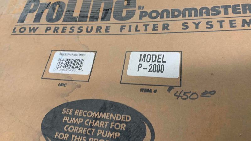 View 2 of PROLINE LOW PRESSURE FILTER SYSTEM MODEL P 2000