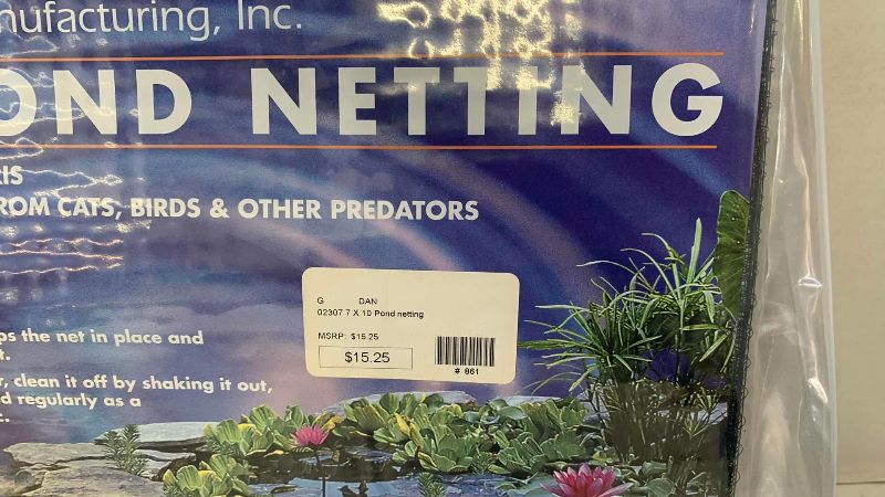 View 3 of POND MASTER 7’ X 10’ POND NETTING