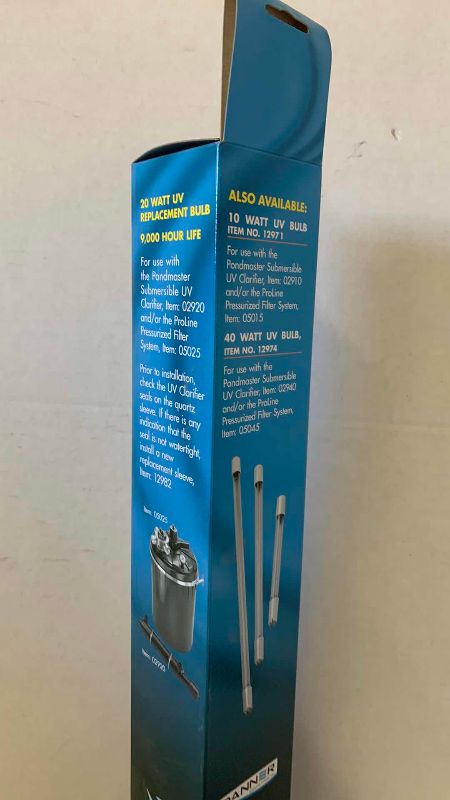 View 2 of POND MASTER 20 W UV BULB